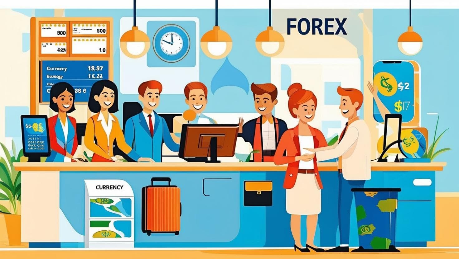 Expert forex (money exchange) assistance by Columbus Tours